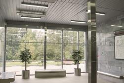 Облицовка колонн нержавеющей сталью в Уфе. Готовые проекты ПерилаГлавСнаб - фото 5