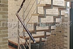 Ограждения для лестниц в Уфе. Готовые проекты ПерилаГлавСнаб - фото 9