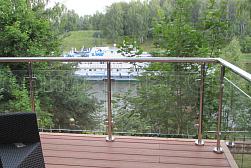 Перила и ограждения для террас в Уфе. Готовые проекты ПерилаГлавСнаб - фото 22