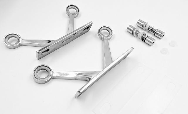 X-спайдер для установки на стеклянное ребро AISI 304 k290-X 9