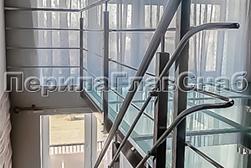 Ограждения маршевых лестниц и площадок в Уфе. Готовые проекты ПерилаГлавСнаб - фото 21