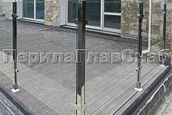 Перила и ограждения для террас в Уфе. Готовые проекты ПерилаГлавСнаб - фото 21