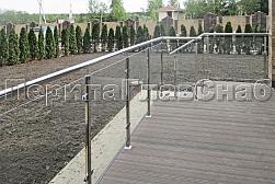 Перила и ограждения для террас в Уфе. Готовые проекты ПерилаГлавСнаб - фото 20