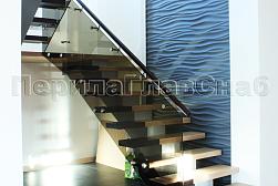 Перила на второй этаж в Уфе. Готовые проекты ПерилаГлавСнаб - фото 20