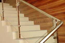 Перила на второй этаж в Уфе. Готовые проекты ПерилаГлавСнаб - фото 12