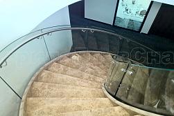 Ограждения для лестниц в Уфе. Готовые проекты ПерилаГлавСнаб - фото 13