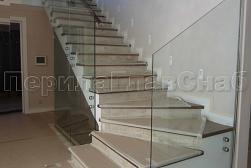 Перила на второй этаж в Уфе. Готовые проекты ПерилаГлавСнаб - фото 10