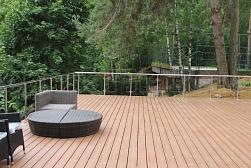 Перила и ограждения для террас в Уфе. Готовые проекты ПерилаГлавСнаб - фото 24