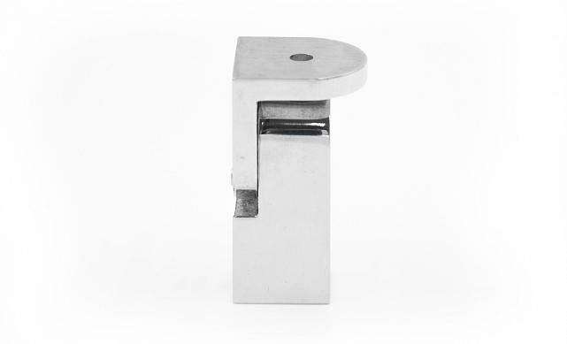 Держатель трубы регулируемый, под 15х15 мм, полированный t808 PSS 4