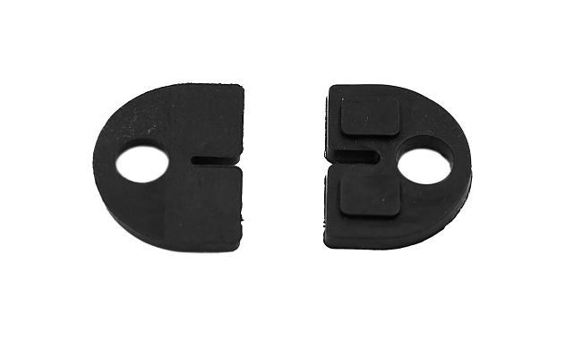 Стеклодержатель литой, под стекло 8-10 мм (4+4 мм), на плоскость 40х23х48 полированный (AISI 316) k002-4 9