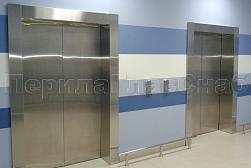 Облицовка лифтовых порталов из нержавеющей стали в Уфе. Готовые проекты ПерилаГлавСнаб - фото 1