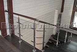 Перила на второй этаж в Уфе. Готовые проекты ПерилаГлавСнаб - фото 24