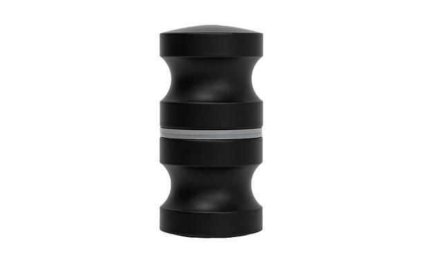 Дверная ручка "кноб", алюминий-черный t692 ALBL  4