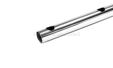 Труба AISI 304 25х1х6000, с перфорацией под  Ø12, 90°, GRIT 600 837-2 купить в Уфе