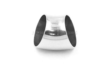 Отвод поручня под сварку Ø38.1х100/2х1.35 мм, 45°, полированный 400 Grit, (AISI 304) k095-45 купить в Уфе